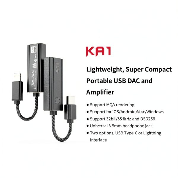 FiiO KA1 Mini Headphone Amp USB DAC-1