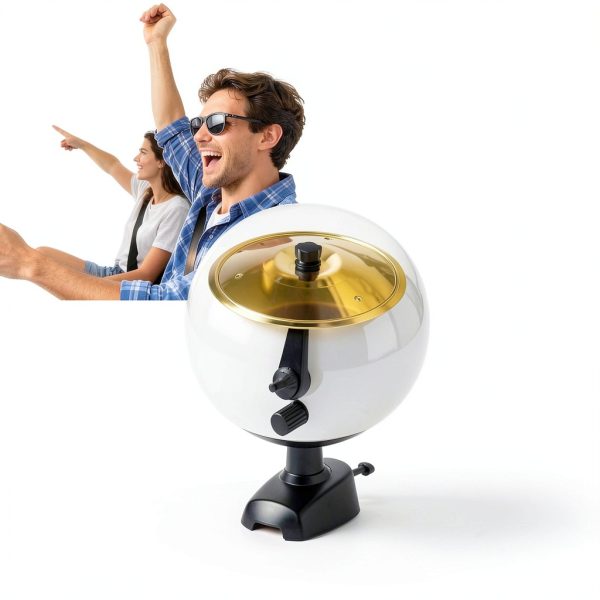 TOPCAPAK Gold Mini Metal Car Cymbal Musical Instrument-8