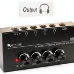 FIFINE 4-Channel Headphone Amplifier Compact-0