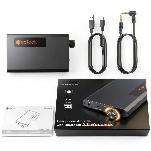 Neoteck HiFi Headphone Amplifier Bluetooth 5.0-6