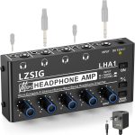 Xisier 4-Channel Headphone Amplifier for Studio-0