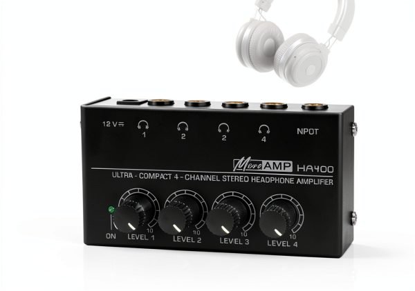 Zendstanding HA400 Headphone Amplifier Wired Gaming-6