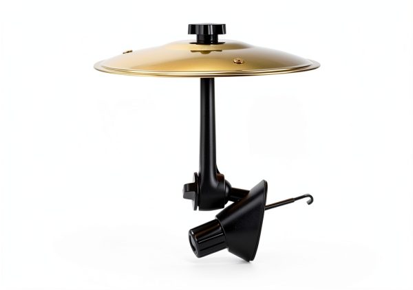 Car Cymbal Air Vent Gold Plastic-2