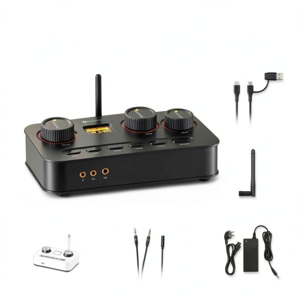 Fosi Audio K7 DAC Amp Headphone Amplifier-7
