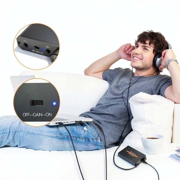 Neoteck Mini HiFi Headphone Amplifier Portable-2