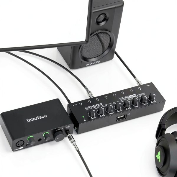 COKYIS Headphone Amplifier HA800 Metal Design-2