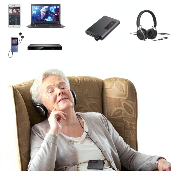 Neoteck Bluetooth Headphone Amplifier 300Ω Portable-5