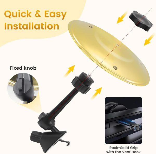 Car Cymbal Gold Alloy Steel Music Accessory-1