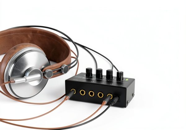 Zendstanding HA400 Headphone Amplifier Wired Gaming-4