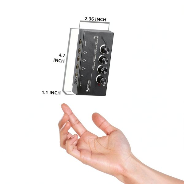 FIFINE 4-Channel Headphone Amplifier Compact-1
