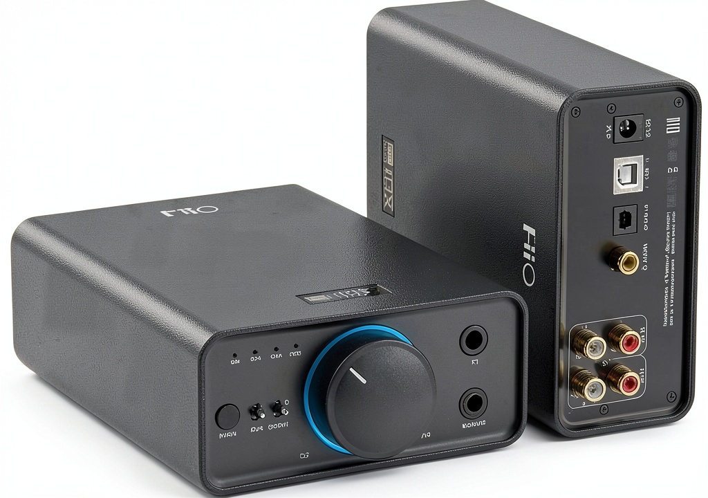 FiiO K7 Balanced DAC Amp on a desk