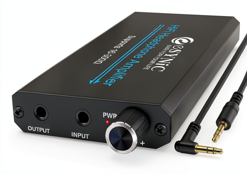eSynic Portable Headphone AMP Aluminum Design