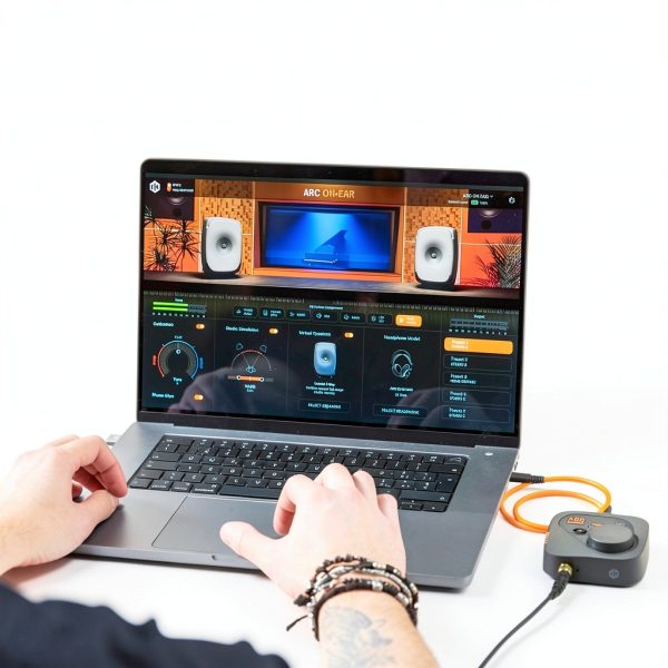 IK Multimedia ARC ON EAR Portable Headphone System-3