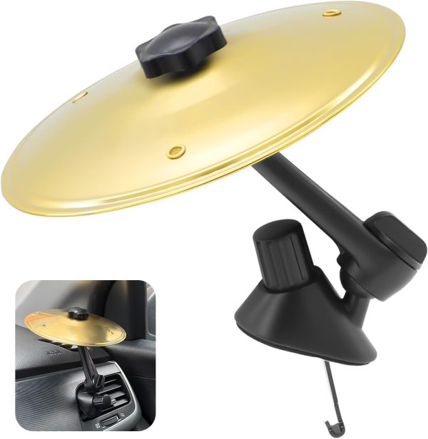 Car Cymbal Gold Alloy Steel Music Accessory-0