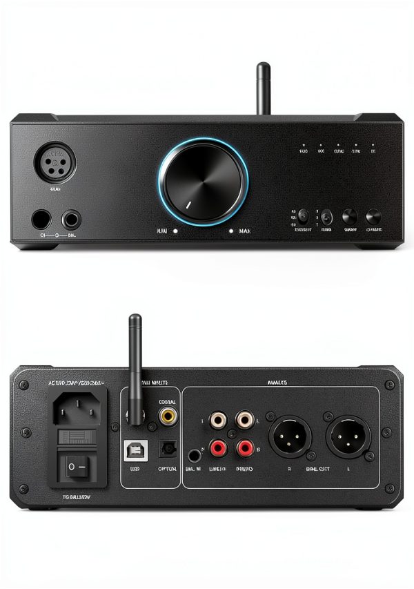 FiiO K9 Desktop Headphone Amplifier Metal Design-0