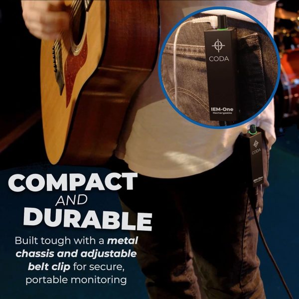 Coda Music Technologies Wired In-Ear Monitor Amplifier-5