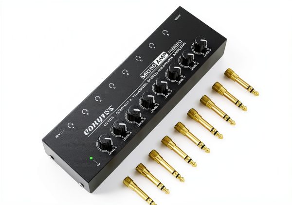 COKYIS Headphone Amplifier HA800 Metal Design-0