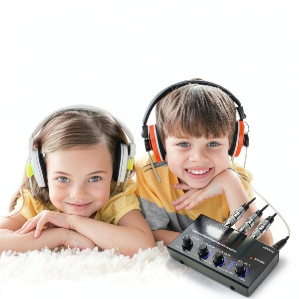 4 Channel Headphone Amp Sound Around Control-5