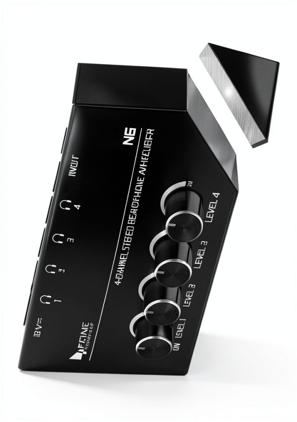 FIFINE 4-Channel Headphone Amplifier Compact-3