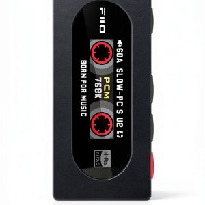 FIIO KA15 Wired Headphone Amp Black for Audiophiles-0