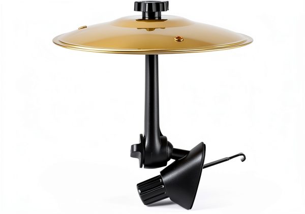 Car Cymbal Air Vent Gold Plastic-0
