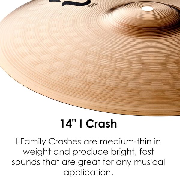 Zildjian I Family 14'' Crash Cymbal Copper-2