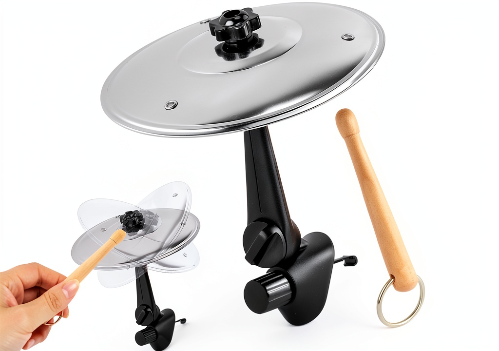 Pavo Monitor Arm on a wooden desk