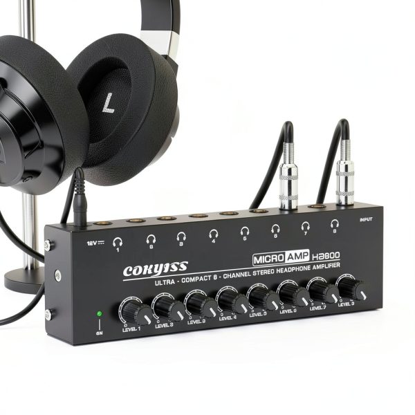 COKYIS Headphone Amplifier HA800 Metal Design-1