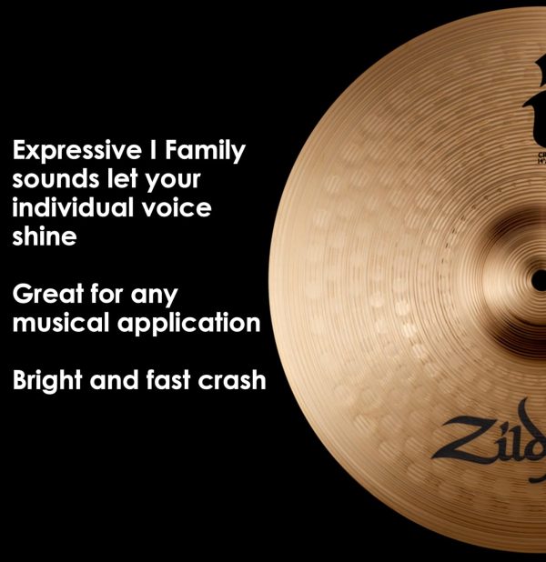 Zildjian I Family 14'' Crash Cymbal Copper-3