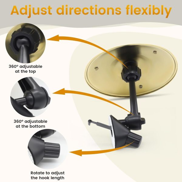 Car Cymbal Gold Alloy Steel Music Accessory-2