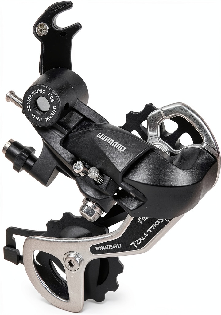 Shimano RDTX35 rear derailleur installed on a road bike