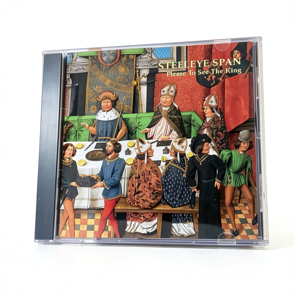 SHANACHIE British Folk CD displayed on a wooden table